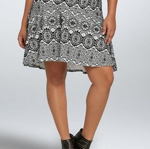 Torrid Bonded Lace Skater Skirt